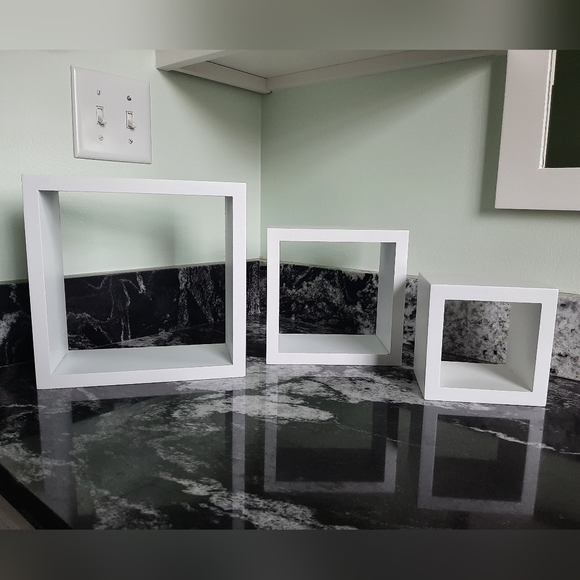 Other - White Square floating shelves